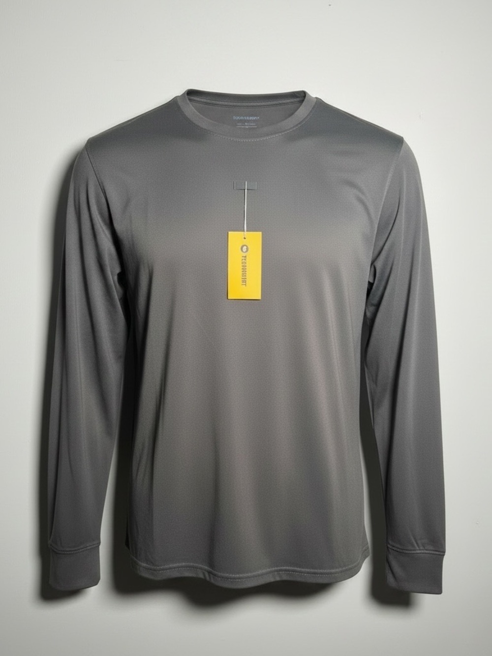Tactishirt Men's Long Sleeve Performance Tactical Shirt Gray Size L